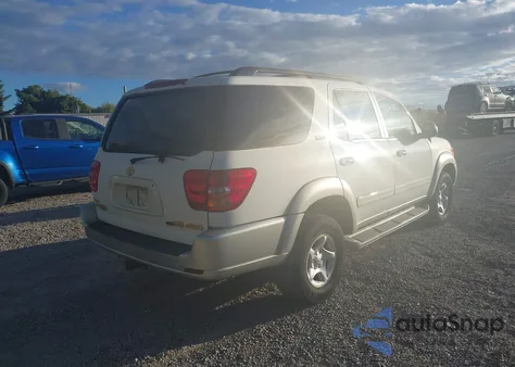 2002 Toyota Sequoia Sr5 V8 z USA, uszkodzony, nr VIN 5TDBT44A12S135742